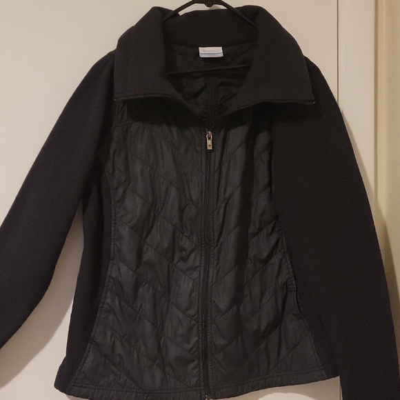 Columbia Black Jacket Sz Xl - Picture 1 of 4